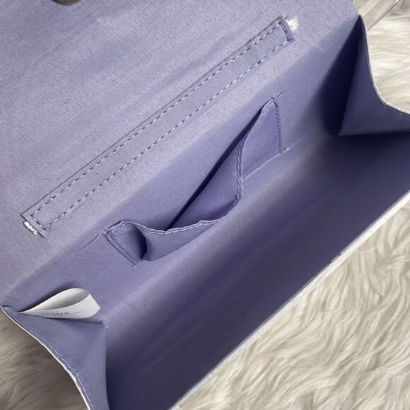 Vintage White Evening Clutch Bag - Picture 4 of 8